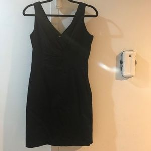 RW&Co | Black Fitted V-Neck Dress, 2